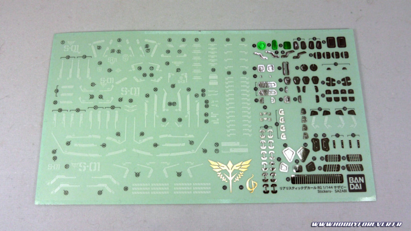 La planche de stickers, bien fournie La planche de stickers, bien fournie