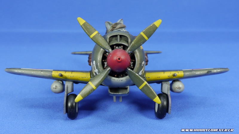 Finished work - Ki-84 Nakajima Cute Model w/ Cat Pilot Finished work - Ki-84 Nakajima Cute Model w/ Cat Pilot