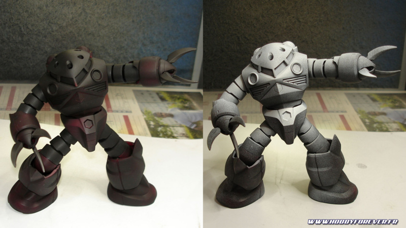 Eclaircissement zénithal à la bombe blanche sur une base noire. Eclaircissement zénithal à la bombe blanche sur une base noire.