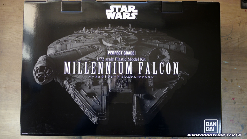 Unboxing - PG Millennium Falcon 1/72 Bandai / Revell Unboxing - PG Millennium Falcon 1/72 Bandai / Revell