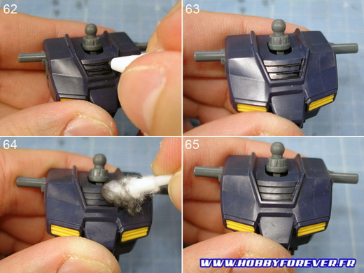 Tutoriel "No Paint" 4 - 2nd partie : Retouches de peinture et Gundam Markers