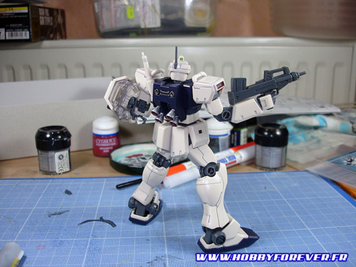 Tutoriel "No Paint" 4 - 2nd partie : Retouches de peinture et Gundam Markers