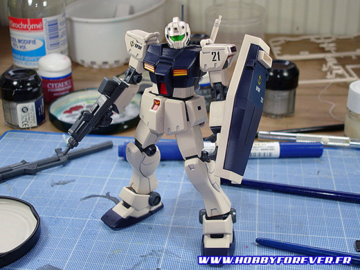 Tutoriel "No Paint" 4 - 2nd partie : Retouches de peinture et Gundam Markers