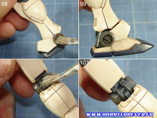 Tutoriel "No Paint" 4 - 3e partie : Weathering au Gundam Marker et peinture Tutoriel "No Paint" 4 - 3e partie : Weathering au Gundam Marker et peinture