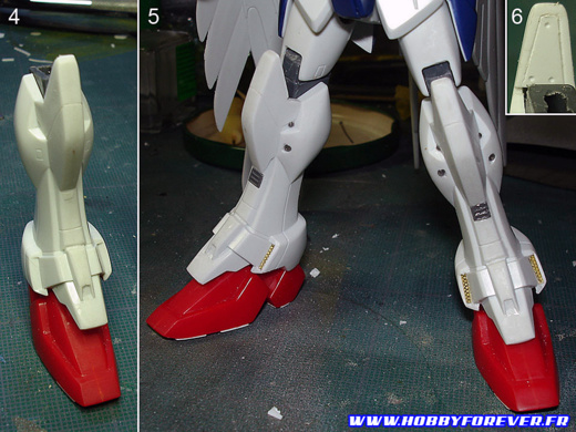 Détaillage des jambes Détaillage des jambes