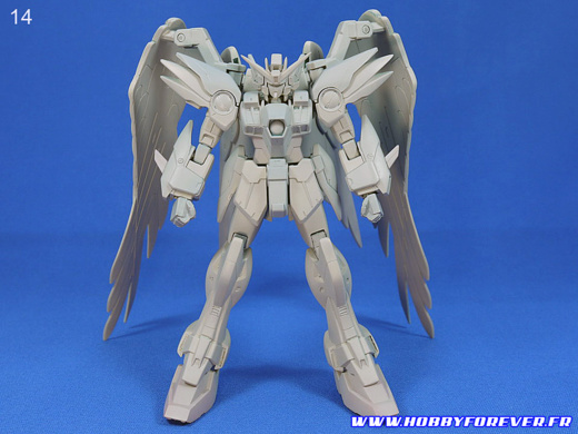 Le Wing Zero Custom sous-couché