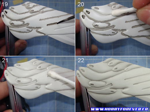 La réalisation du jus à l'énamel La réalisation du jus à l'énamel