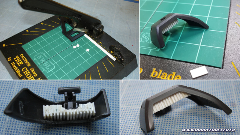 Réalisation et assemblage des lamelles des radiateurs. Réalisation et assemblage des lamelles des radiateurs.