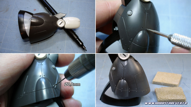 Perçage de rivets Perçage de rivets