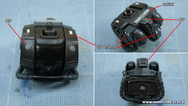 WIP - HG YMS-08B Dom Test Type - Détailler un Gunpla, 3e partie WIP - HG YMS-08B Dom Test Type - Détailler un Gunpla, 3e partie