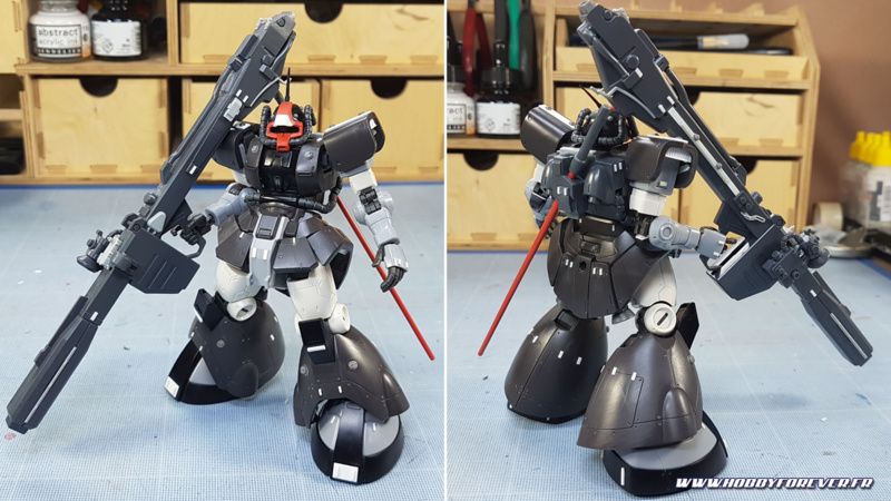 WIP - HG YMS-08B Dom Test Type - Détailler un Gunpla, 3e partie