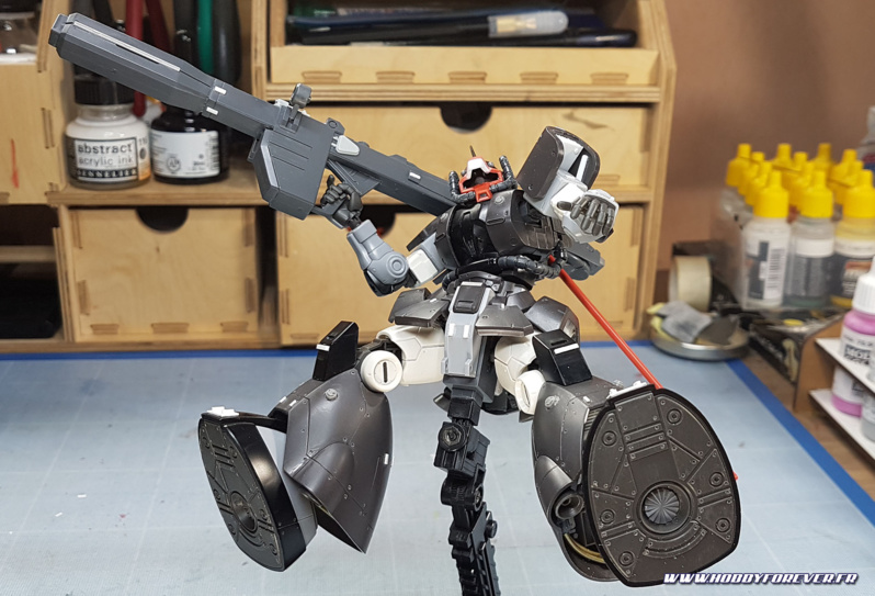 WIP - HG YMS-08B Dom Test Type - Détailler un Gunpla, 3e partie WIP - HG YMS-08B Dom Test Type - Détailler un Gunpla, 3e partie