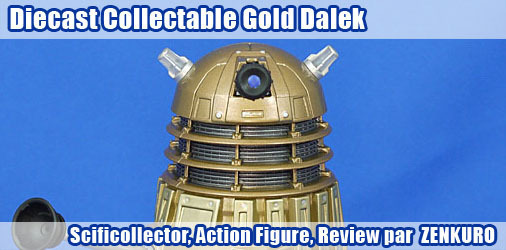 Diecast Collectable Gold Dalek - Review