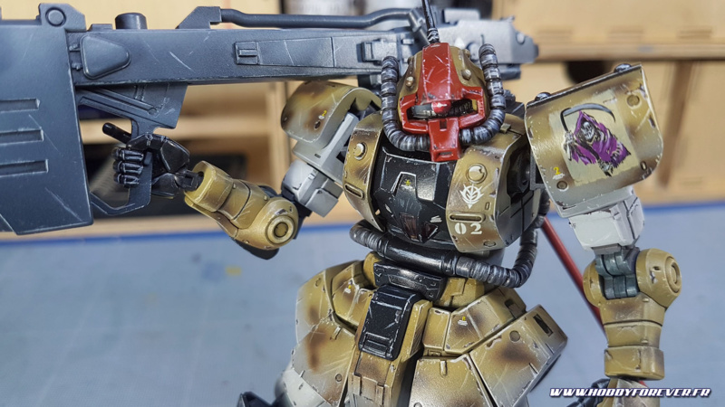 WIP - HG YMS-08B Dom Test Type - Peindre un Gunpla, 2ème partie WIP - HG YMS-08B Dom Test Type - Peindre un Gunpla, 2ème partie