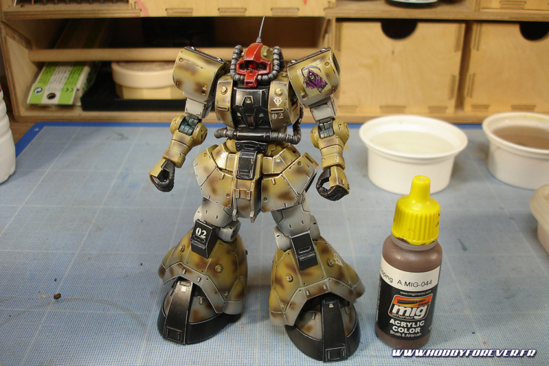 La couleur Chipping de MIG est nickel pour faire des effets de... chipping La couleur Chipping de MIG est nickel pour faire des effets de... chipping