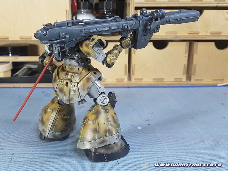 WIP - HG YMS-08B Dom Test Type - Peindre un Gunpla, 2ème partie WIP - HG YMS-08B Dom Test Type - Peindre un Gunpla, 2ème partie