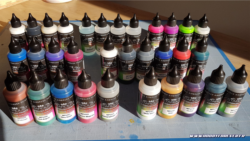 Les peintures acrylique-polyuréthane Stardust Pro de Stardustcolors