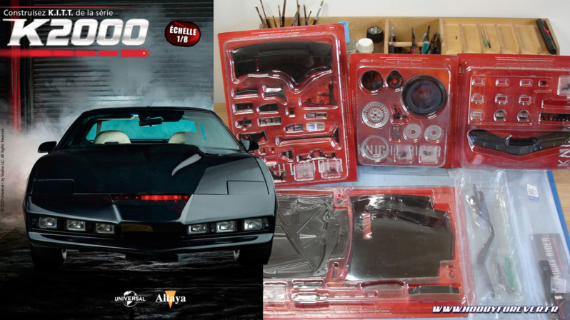Découverte des fascicules 1 à 5 de KITT, la voiture de K2000, au 1/8 par Altaya Découverte des fascicules 1 à 5 de KITT, la voiture de K2000, au 1/8 par Altaya