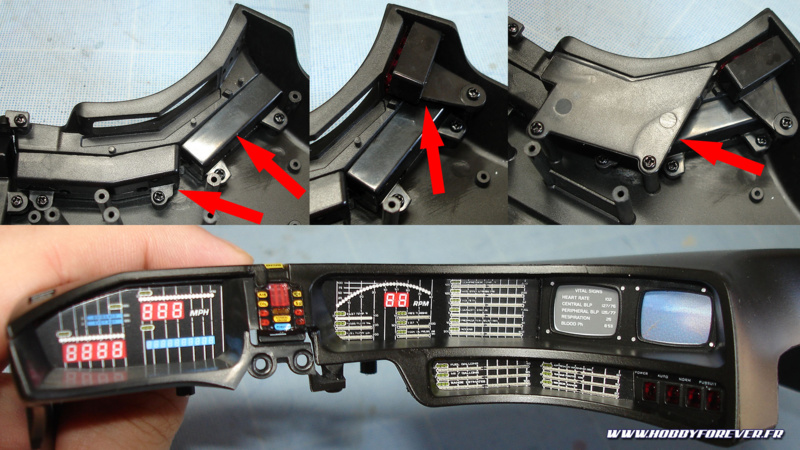 Découverte des fascicules 1 à 5 de KITT, la voiture de K2000, au 1/8 par Altaya Découverte des fascicules 1 à 5 de KITT, la voiture de K2000, au 1/8 par Altaya