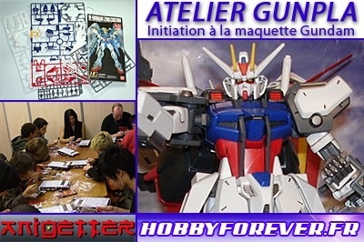 Geekopolis les 25 et 26 mai - Ateliers Gunpla animés par HF ! Geekopolis les 25 et 26 mai - Ateliers Gunpla animés par HF !