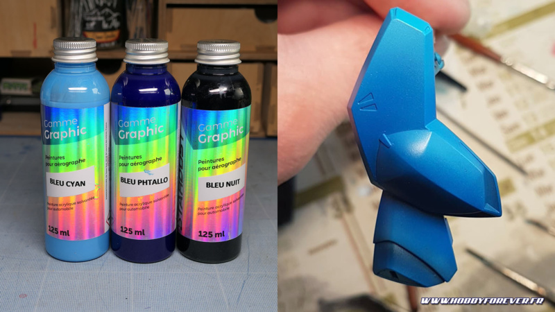 Peinture en dégradé à partir de 3 couleurs Peinture en dégradé à partir de 3 couleurs