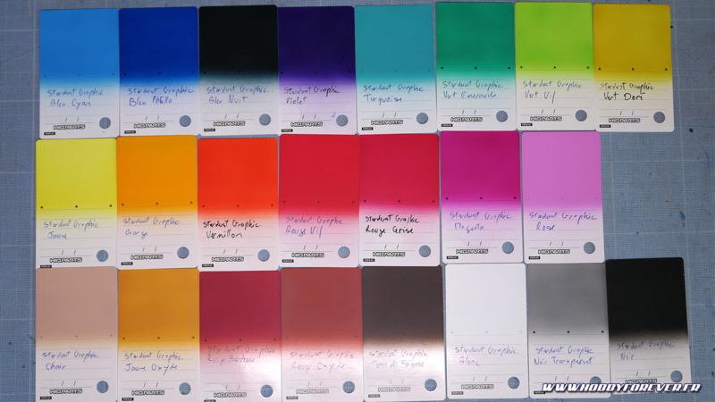 La palette des couleurs Graphic La palette des couleurs Graphic