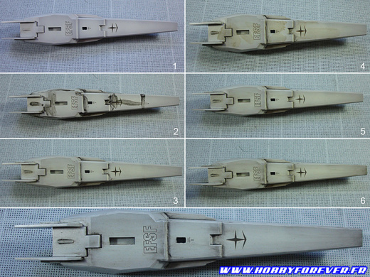 Les différentes étapes de la patine, illustrées sur le bouclier Les différentes étapes de la patine, illustrées sur le bouclier