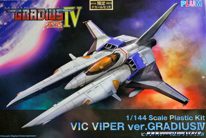Une très chouette boxart pour le Vic Viper Une très chouette boxart pour le Vic Viper