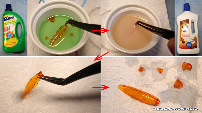 Les pièces transparentes sont traitées avec un bain de Sol Plus Les pièces transparentes sont traitées avec un bain de Sol Plus