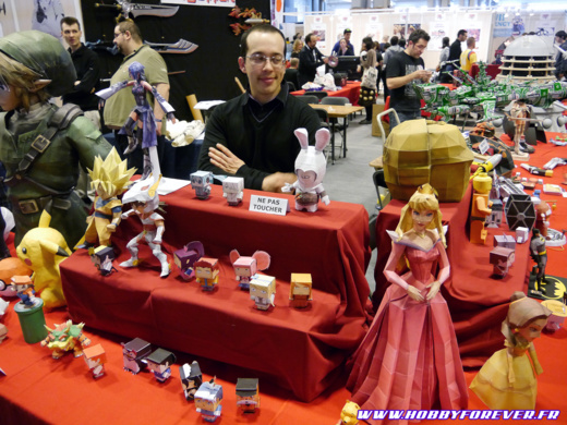 Le stand ANIGetter côté paper Le stand ANIGetter côté paper