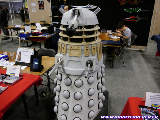 Le Dalek d'Isamu eu un franc succés Le Dalek d'Isamu eu un franc succés