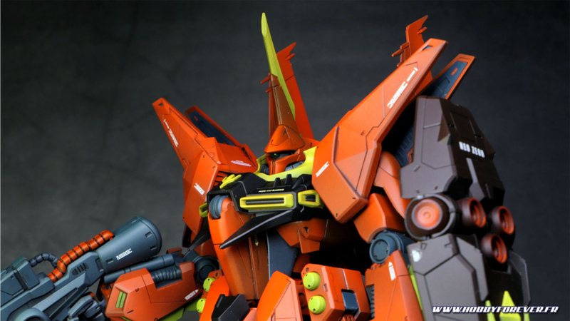 RE/100 AMX-107 Bawoo - Technique "black & white" pour Gunpla RE/100 AMX-107 Bawoo - Technique "black & white" pour Gunpla