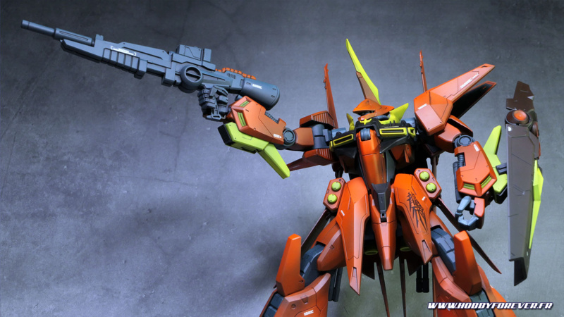 RE/100 AMX-107 Bawoo - Technique "black & white" pour Gunpla RE/100 AMX-107 Bawoo - Technique "black & white" pour Gunpla