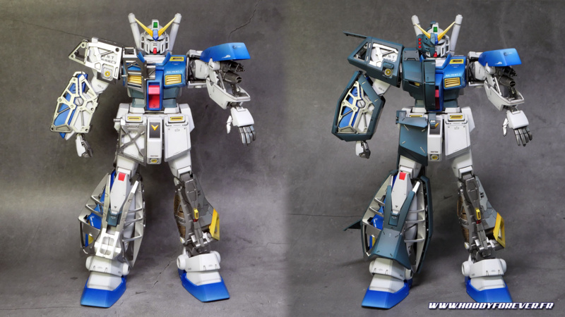 MG RX-78NT-1 Gundam "Alex" Ver.2.0 - 3e partie - La Chobam Armor MG RX-78NT-1 Gundam "Alex" Ver.2.0 - 3e partie - La Chobam Armor