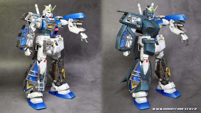 MG RX-78NT-1 Gundam "Alex" Ver.2.0 - 3e partie - La Chobam Armor