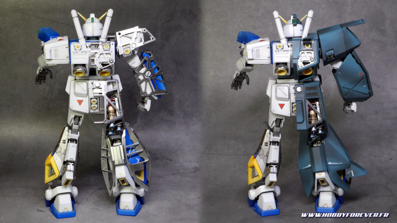 MG RX-78NT-1 Gundam "Alex" Ver.2.0 - 3e partie - La Chobam Armor MG RX-78NT-1 Gundam "Alex" Ver.2.0 - 3e partie - La Chobam Armor