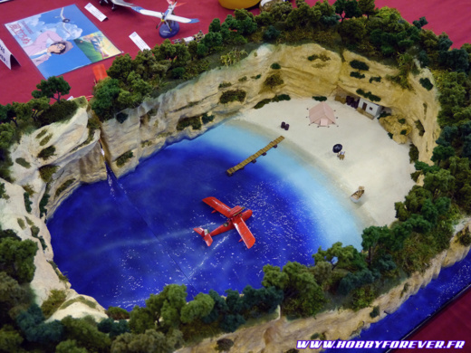 Diorama Porco Rosso - "Retour à la crique" Diorama Porco Rosso - "Retour à la crique"