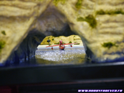 Diorama Porco Rosso - "Retour à la crique" Diorama Porco Rosso - "Retour à la crique"