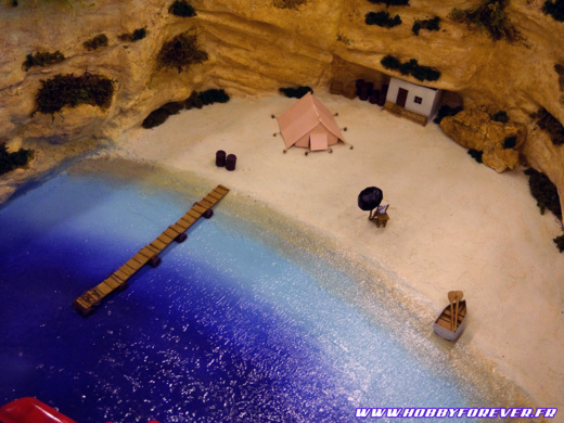 Diorama Porco Rosso - "Retour à la crique" Diorama Porco Rosso - "Retour à la crique"