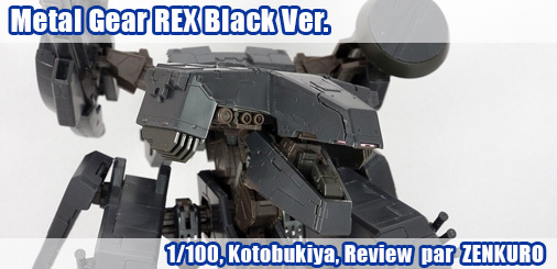 Metal Gear REX Black Ver. 1/100 - Review