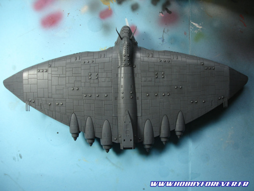 Léger drybrush blanc Léger drybrush blanc