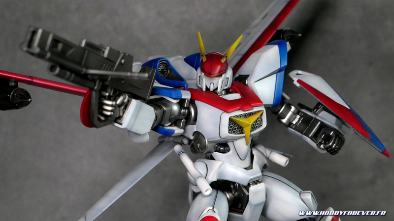 La peinture métallisée permet de mettre en valeur la frame qui est visible en de nombreux endroits. La peinture métallisée permet de mettre en valeur la frame qui est visible en de nombreux endroits.