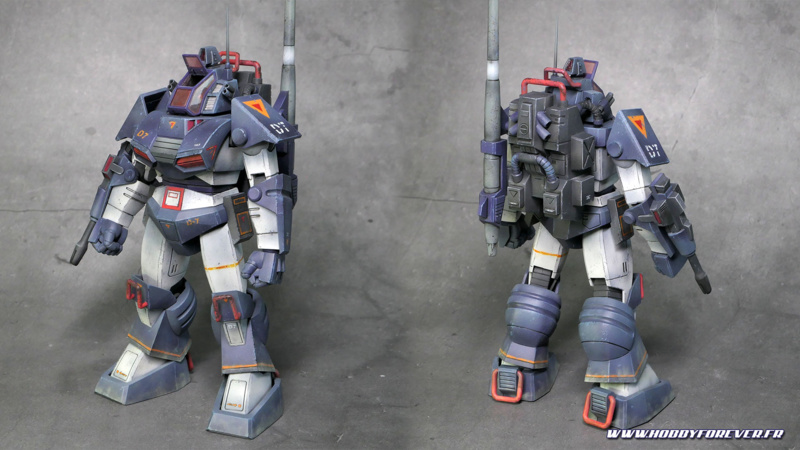 La peinture terminée, le Dougram respire les années 80 ! La peinture terminée, le Dougram respire les années 80 !