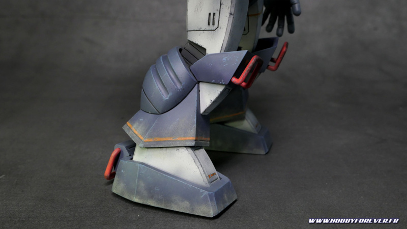 Petit effet d'ensablement au pastel Tamiya pour les jambes Petit effet d'ensablement au pastel Tamiya pour les jambes