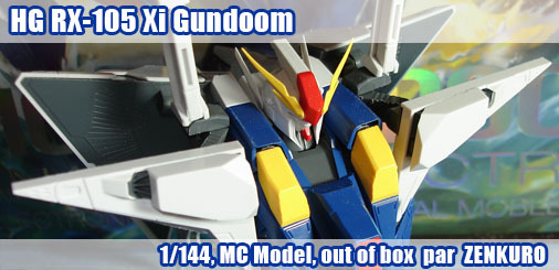 HG RX-105 Xi Gundoom - Out of Box