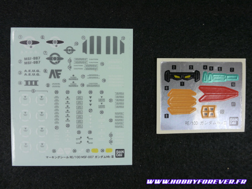 Review - RE/100 MSF-007 Gundam Mk-III