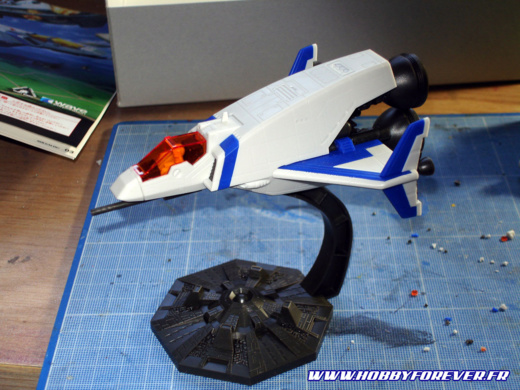 Le Solvalou monté "à blanc" Le Solvalou monté "à blanc"