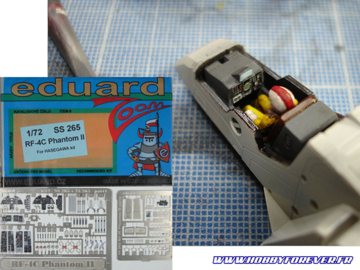 Le poste de pilotage avec l'ajout de photodécoupe Le poste de pilotage avec l'ajout de photodécoupe