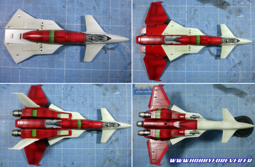 Type-A - DoDonPachi Dai-Ou-Jou - WIP part.2 : peinture et vieillissement Type-A - DoDonPachi Dai-Ou-Jou - WIP part.2 : peinture et vieillissement