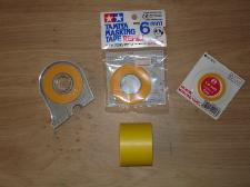 Masking tapes Tamiya et Aizu Masking tapes Tamiya et Aizu